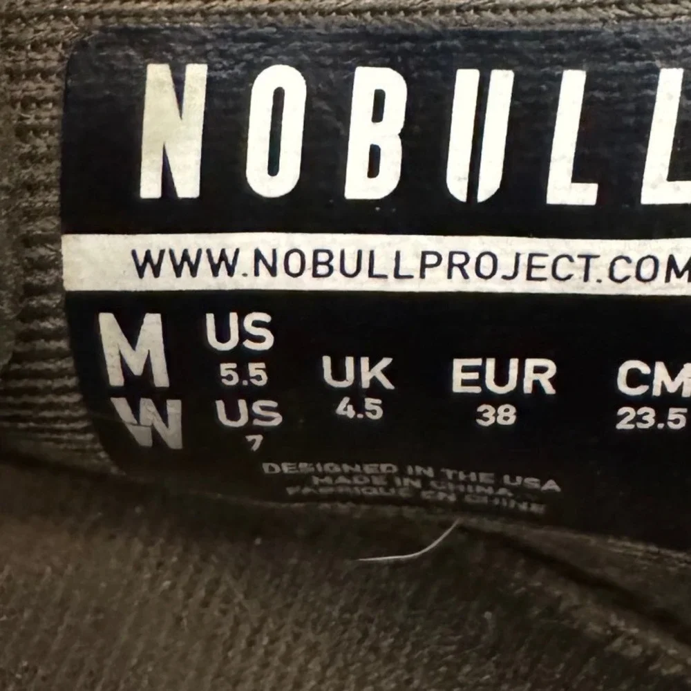 NOBULL SuperFabric Trainer Army Green Olive Drab Womens 7 CrossFit Shoes